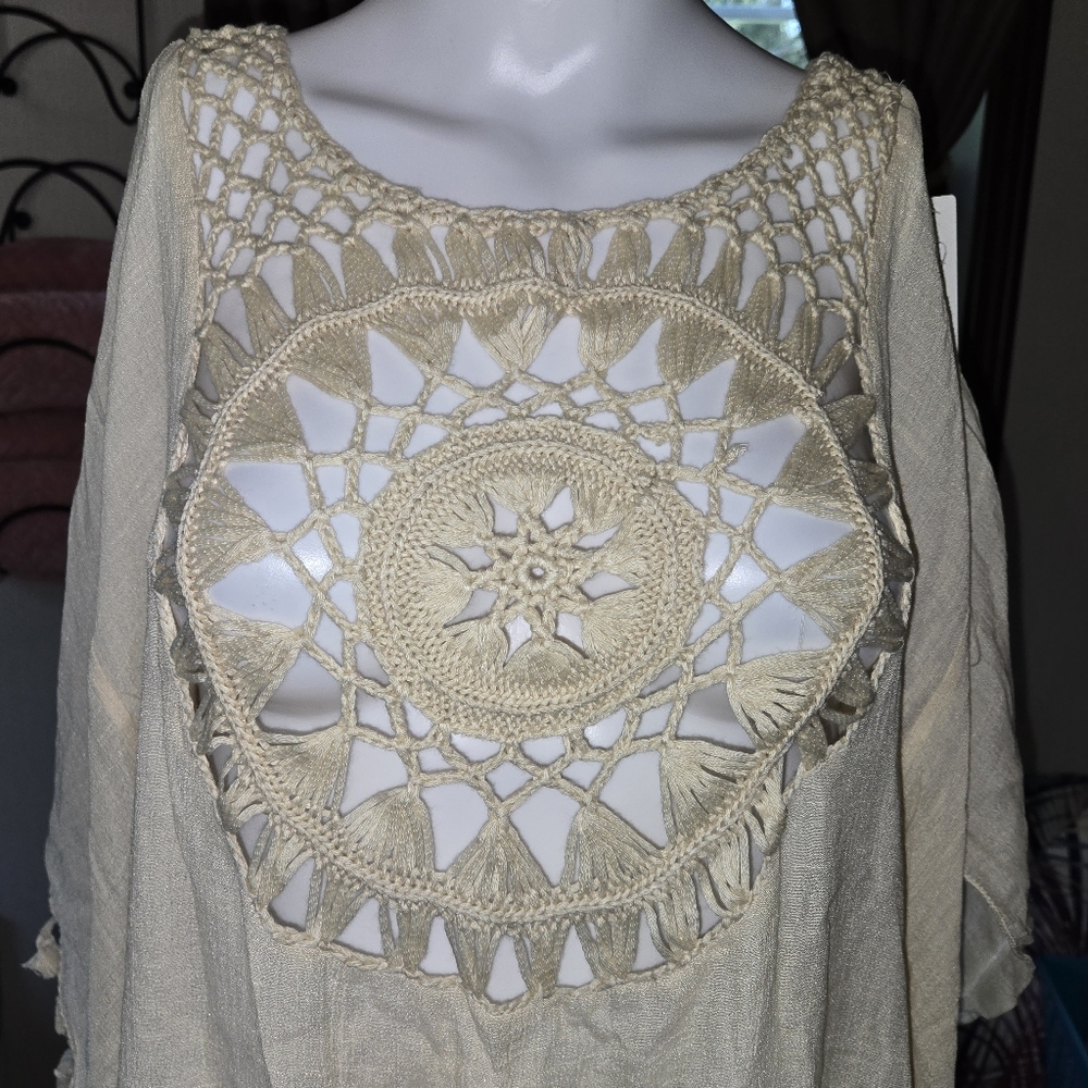 NEW!  Swim Suit Cochet Cover Up - Picture 9 of 10